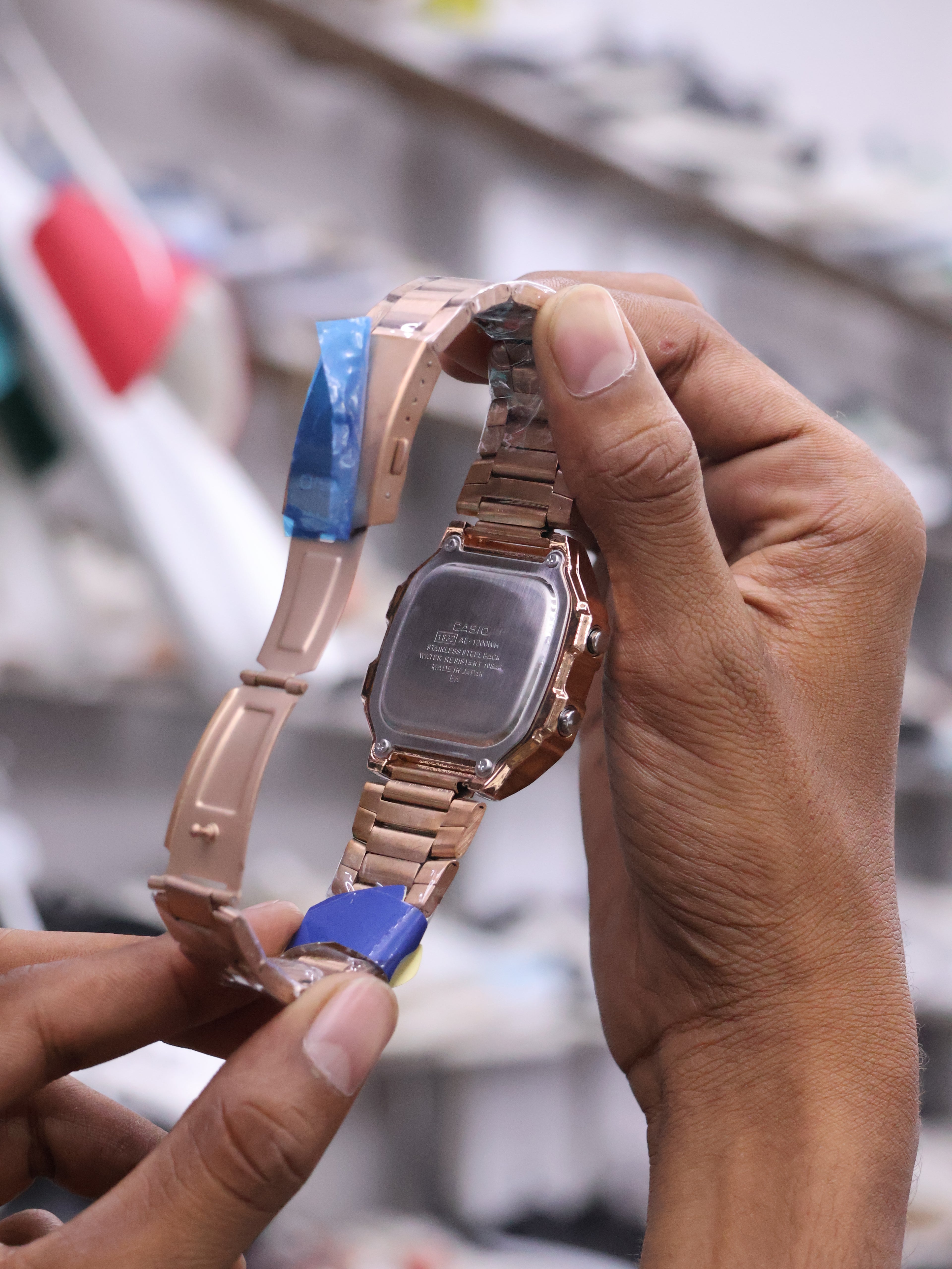 Casio Vintage Rose Gold Digital Watch – Product Description