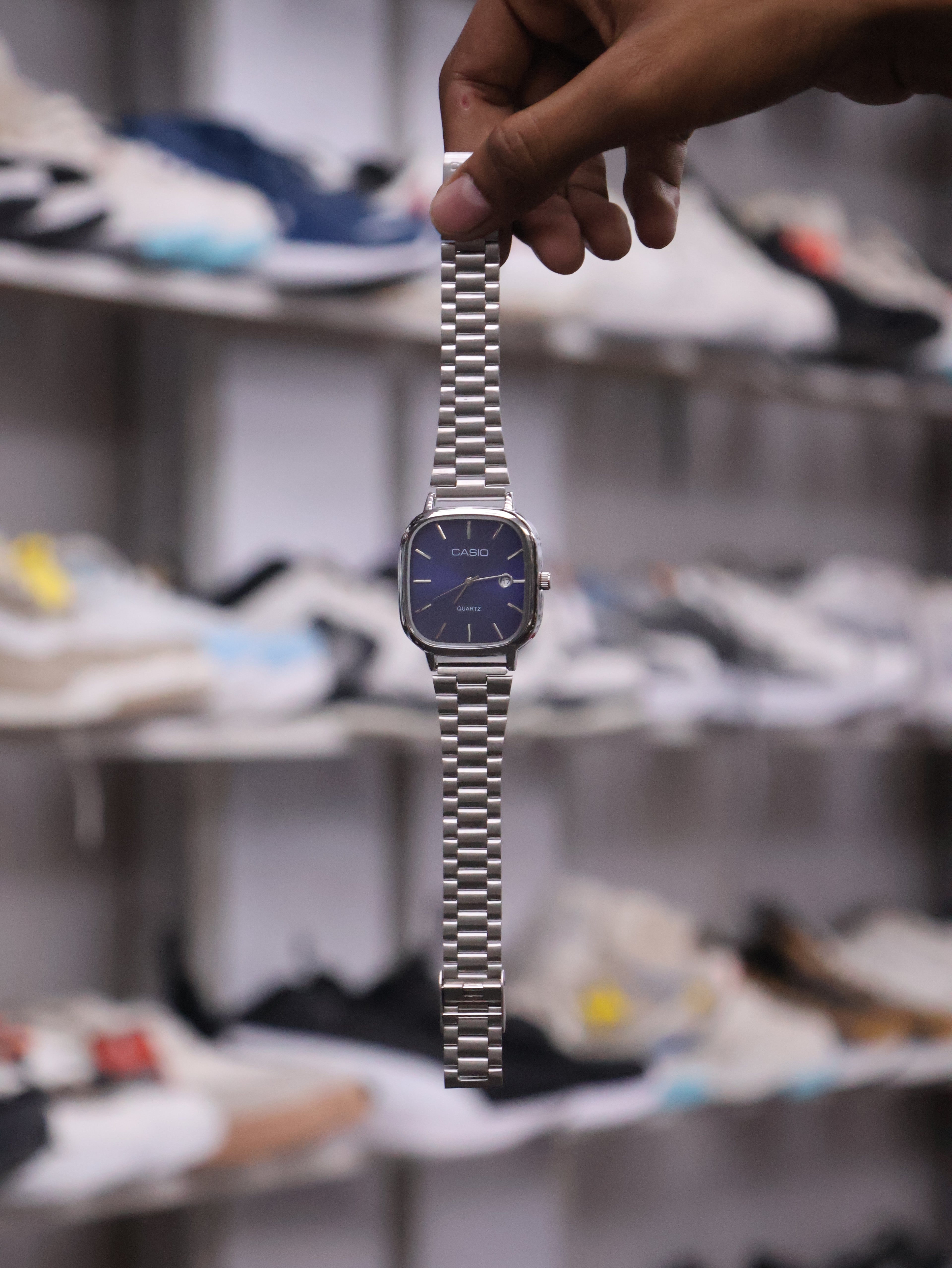 Casio Classic Silver Analog Watch
