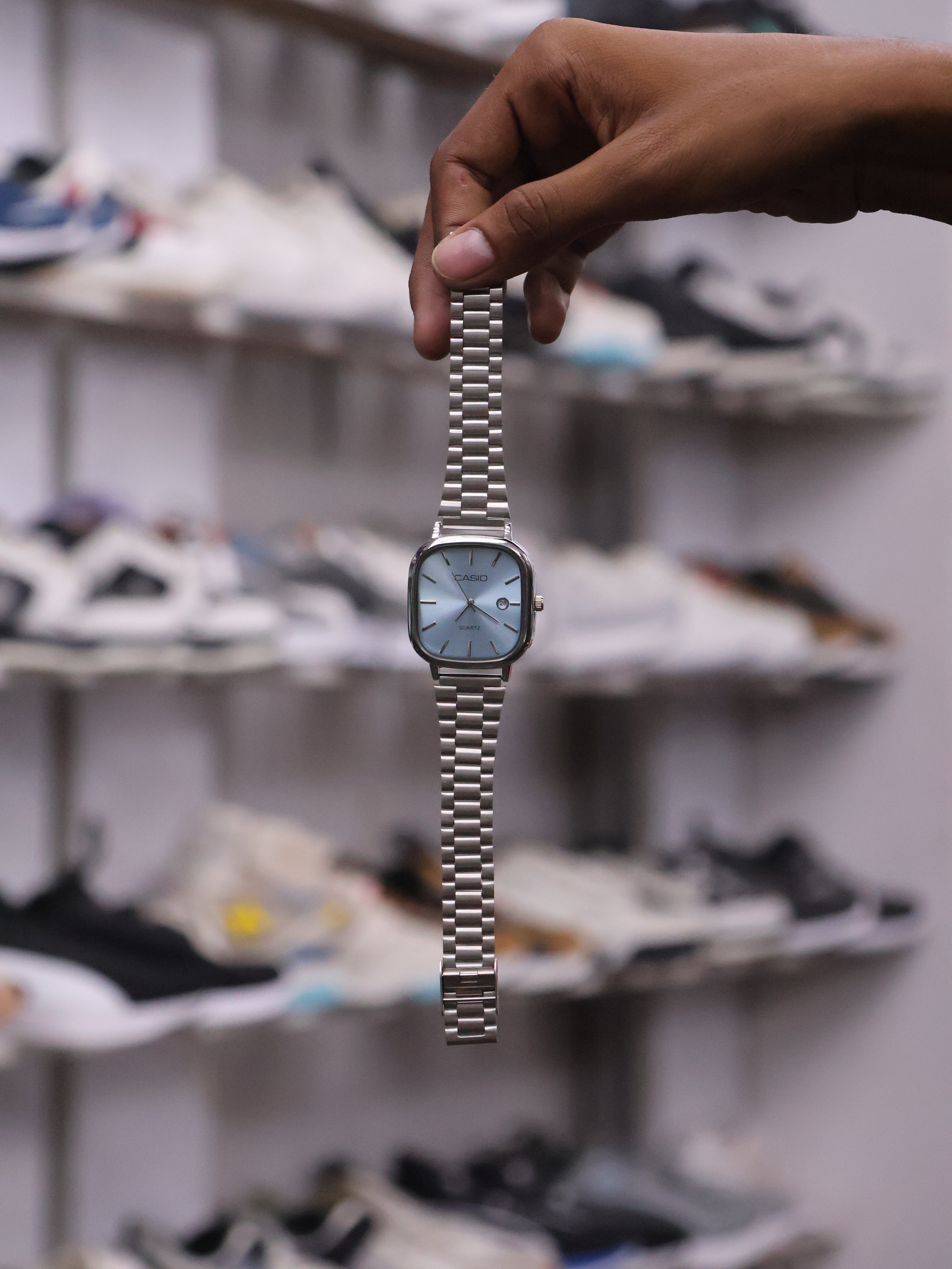 Casio Classic Silver Analog Watch
