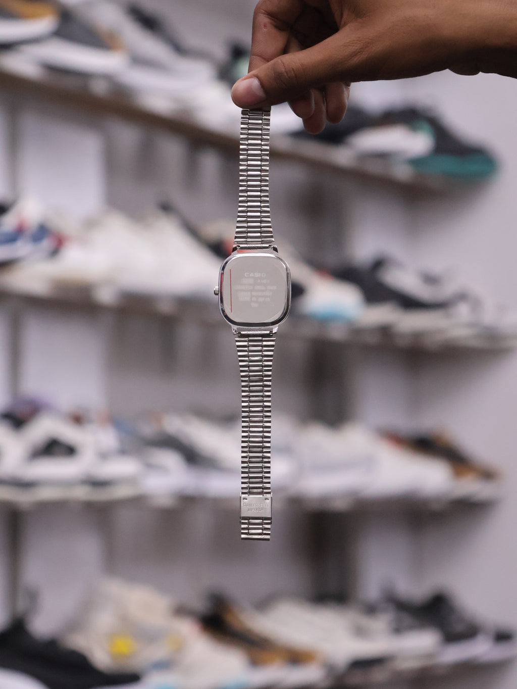 Casio Classic Silver Analog Watch