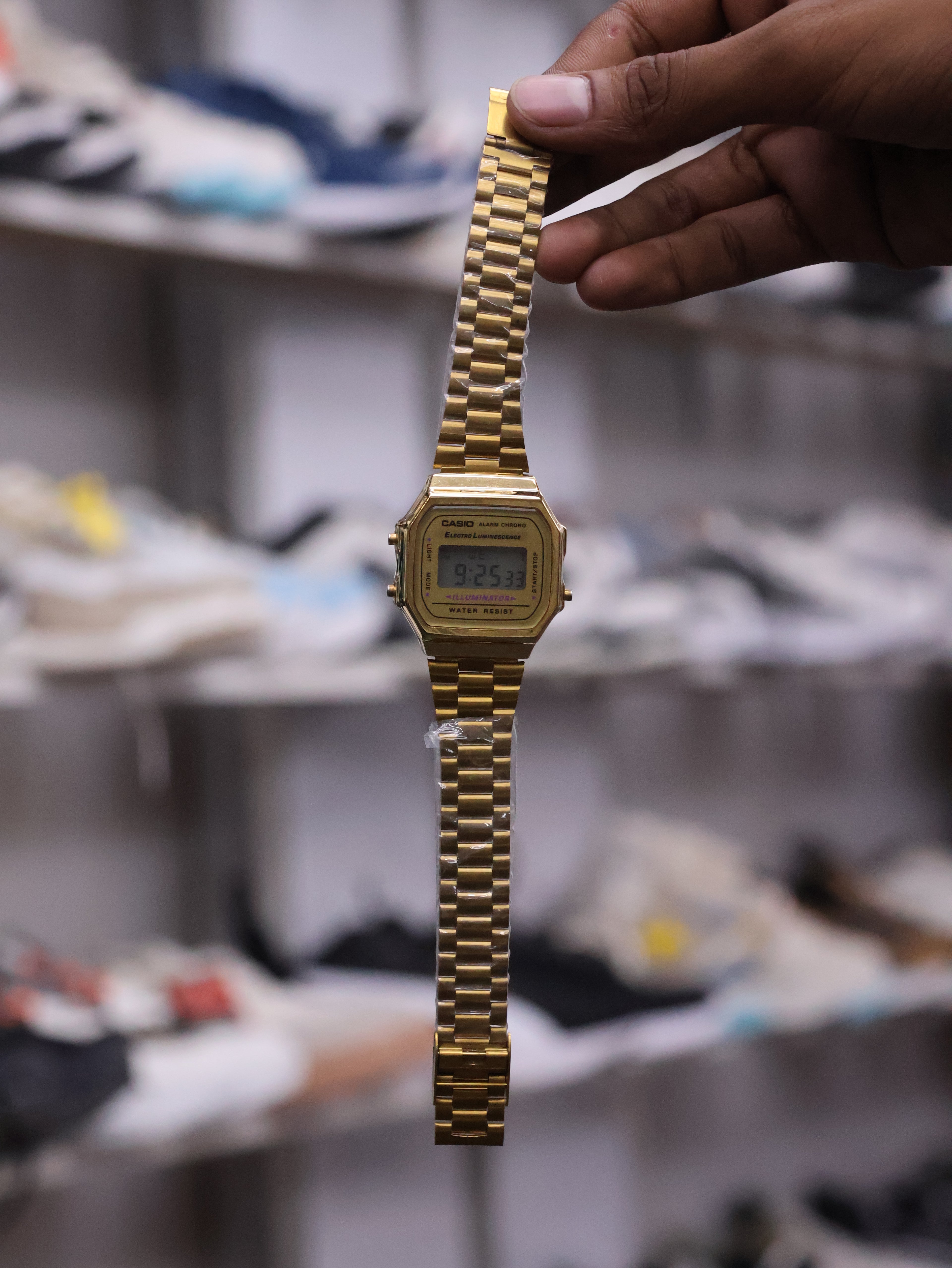 Casio Vintage Gold Digital Watch