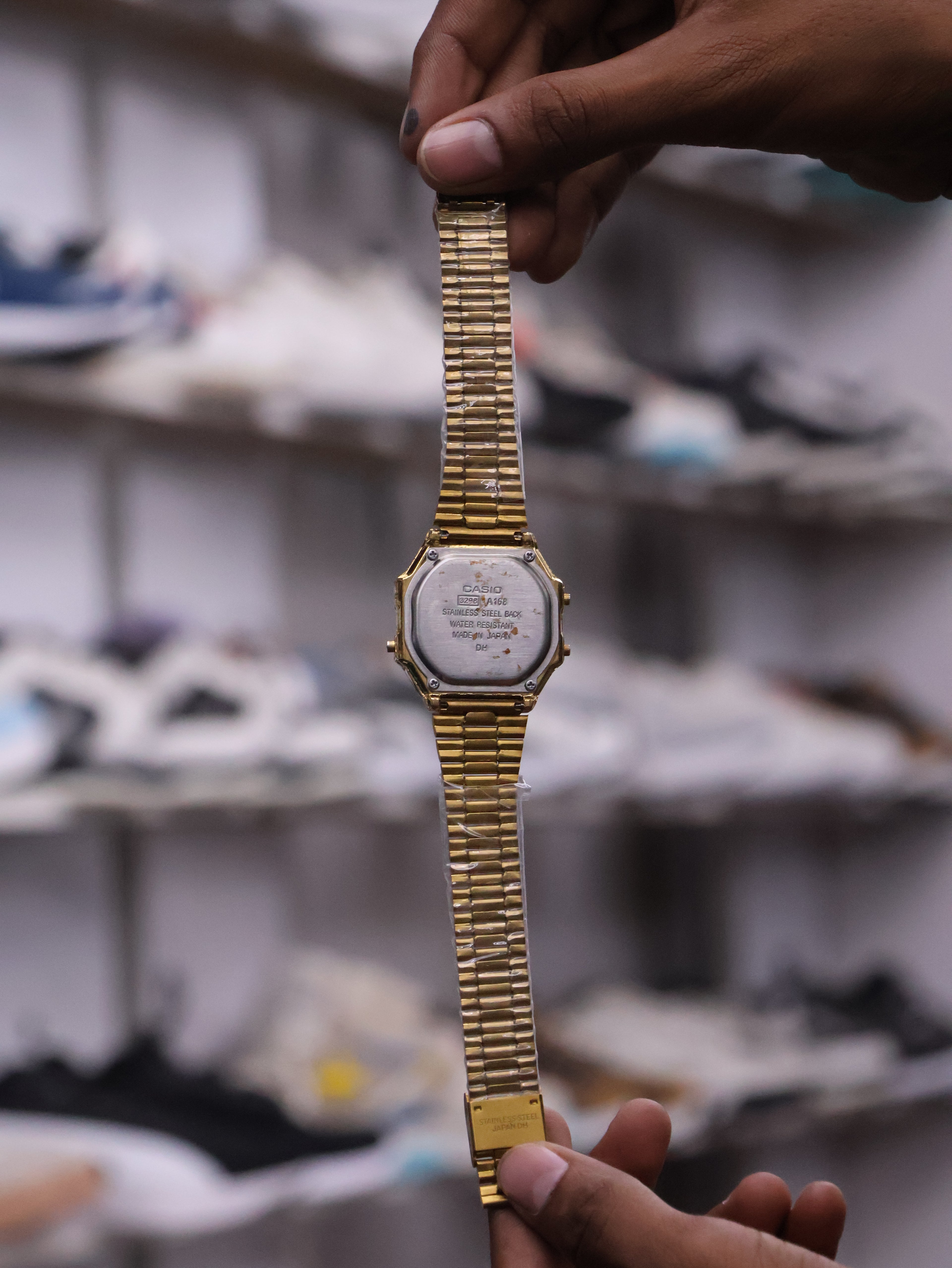 Casio Vintage Gold Digital Watch