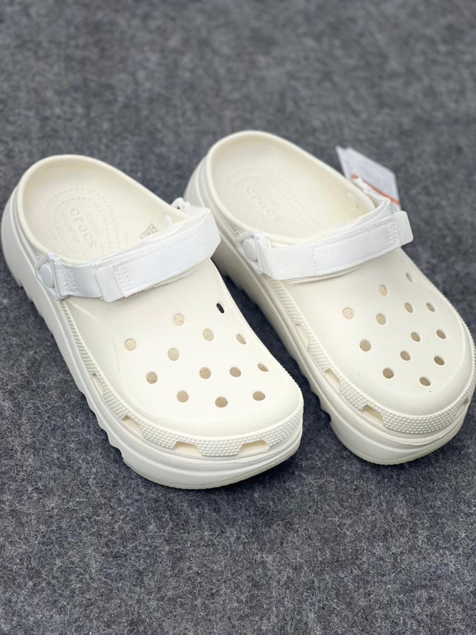Crocs Classic Hiker Clog – Bone / Stucco