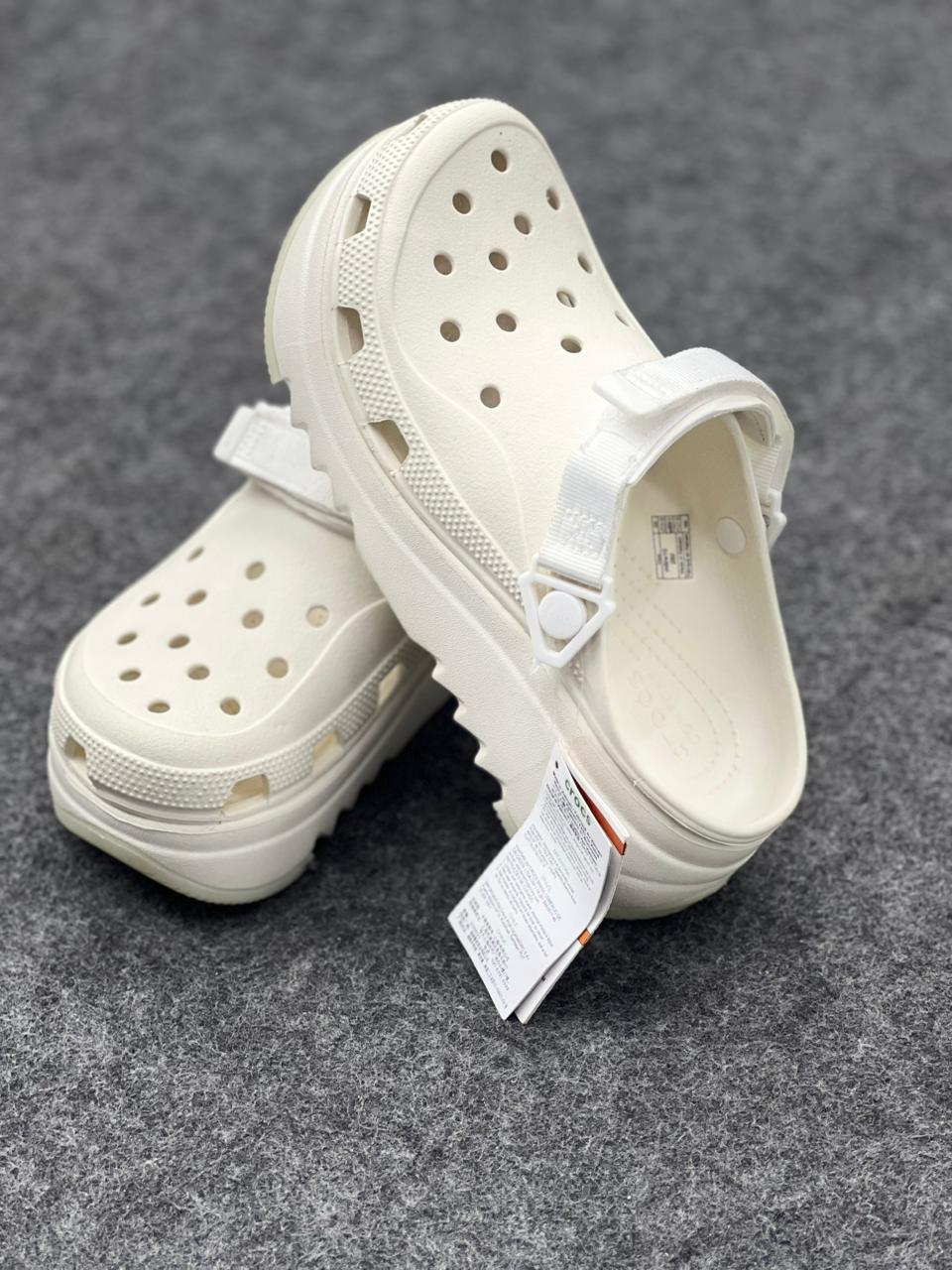 Crocs Classic Hiker Clog – Bone / Stucco