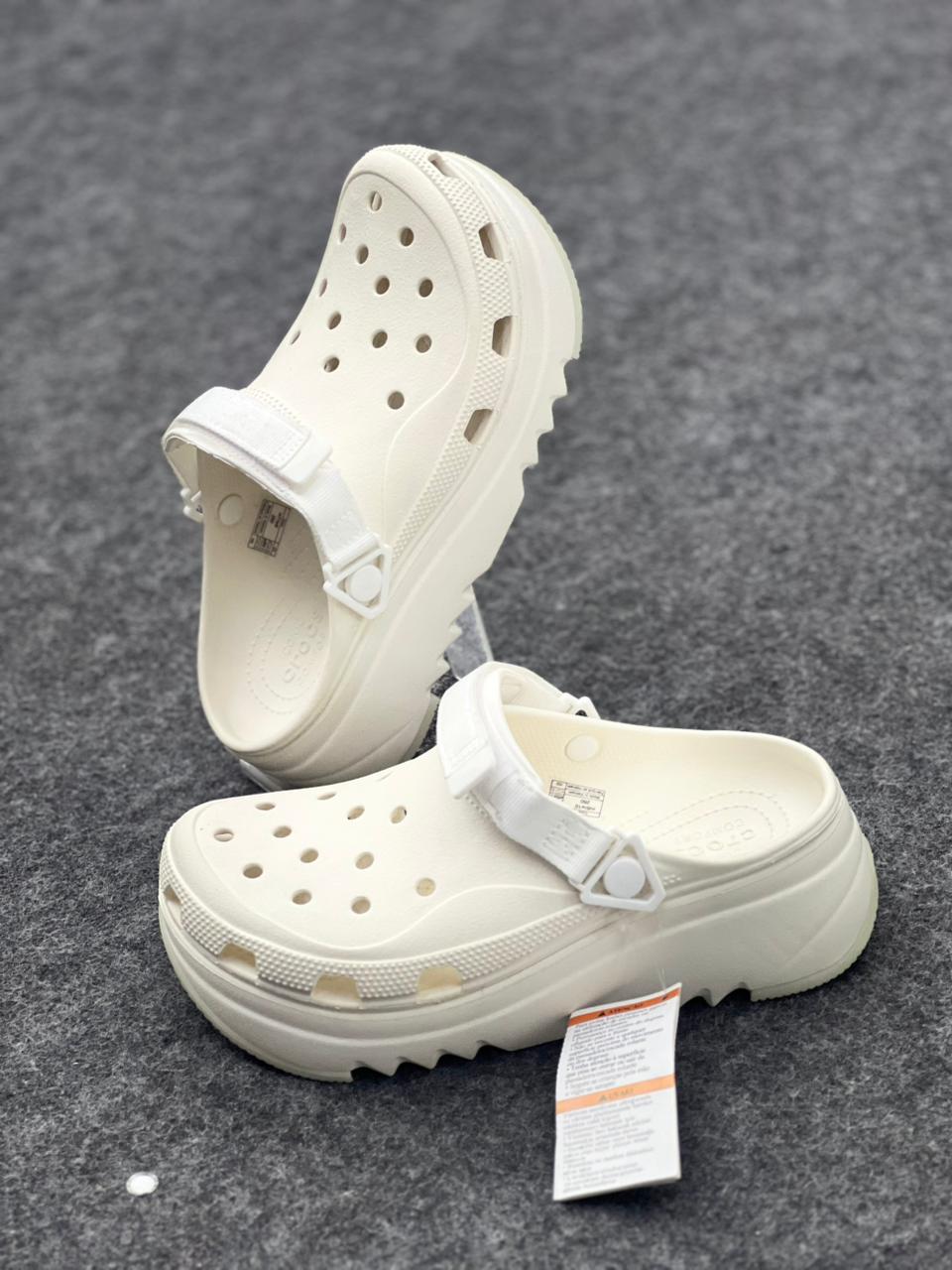 Crocs Classic Hiker Clog – Bone / Stucco