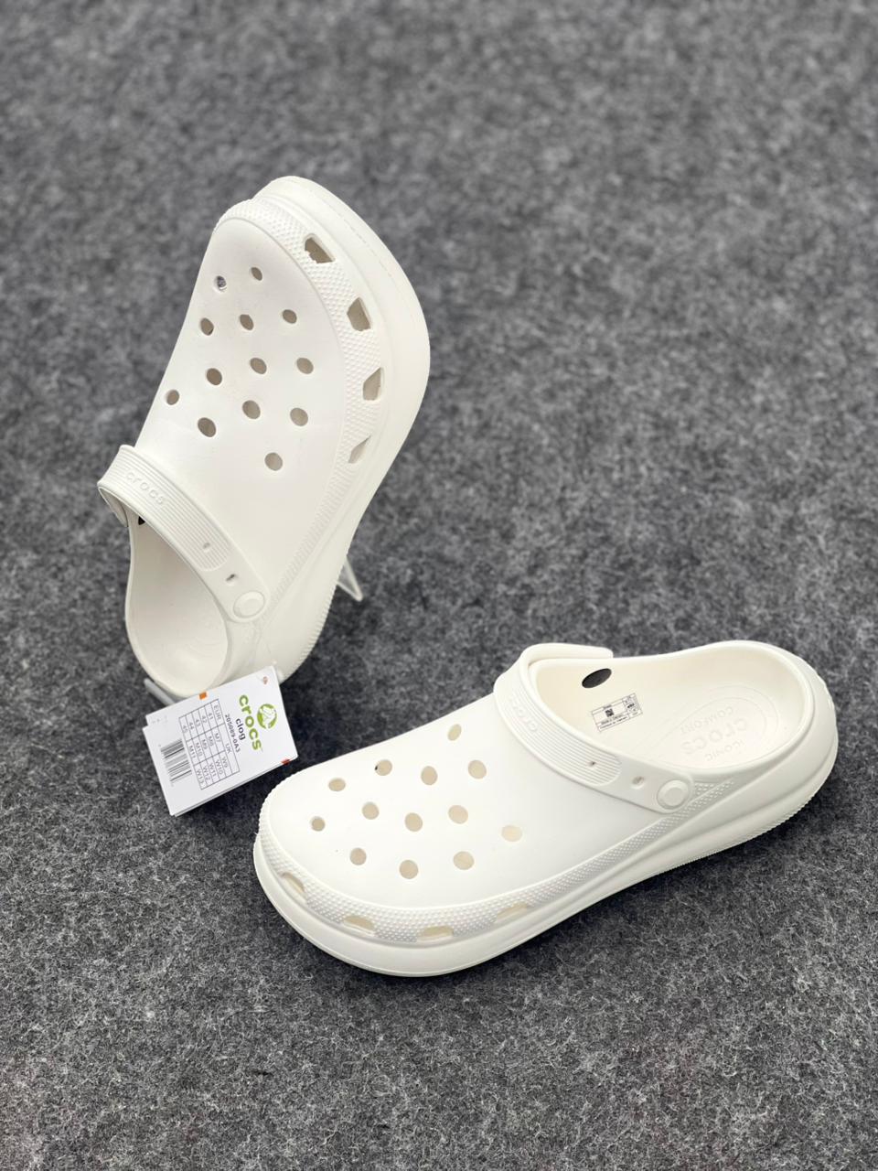 Crocs Classic Crush Clog – White