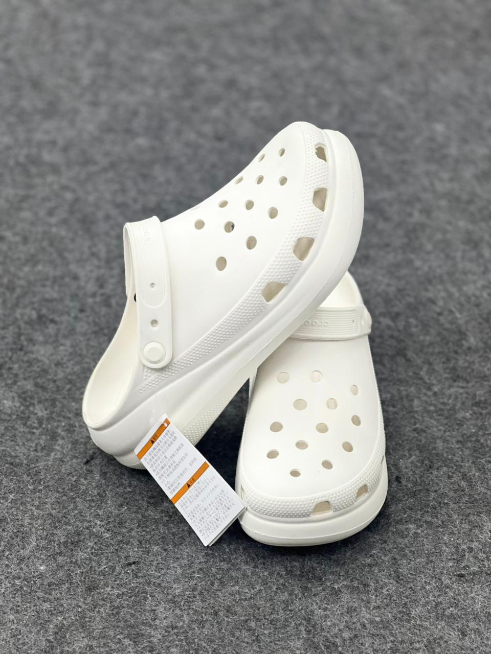 Crocs Classic Crush Clog – White