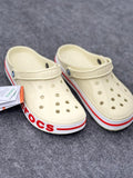 Crocs Bayaband Clog – Stucco & Red