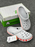 Crocs Bayaband Clog – Atmosphere Grey & Red