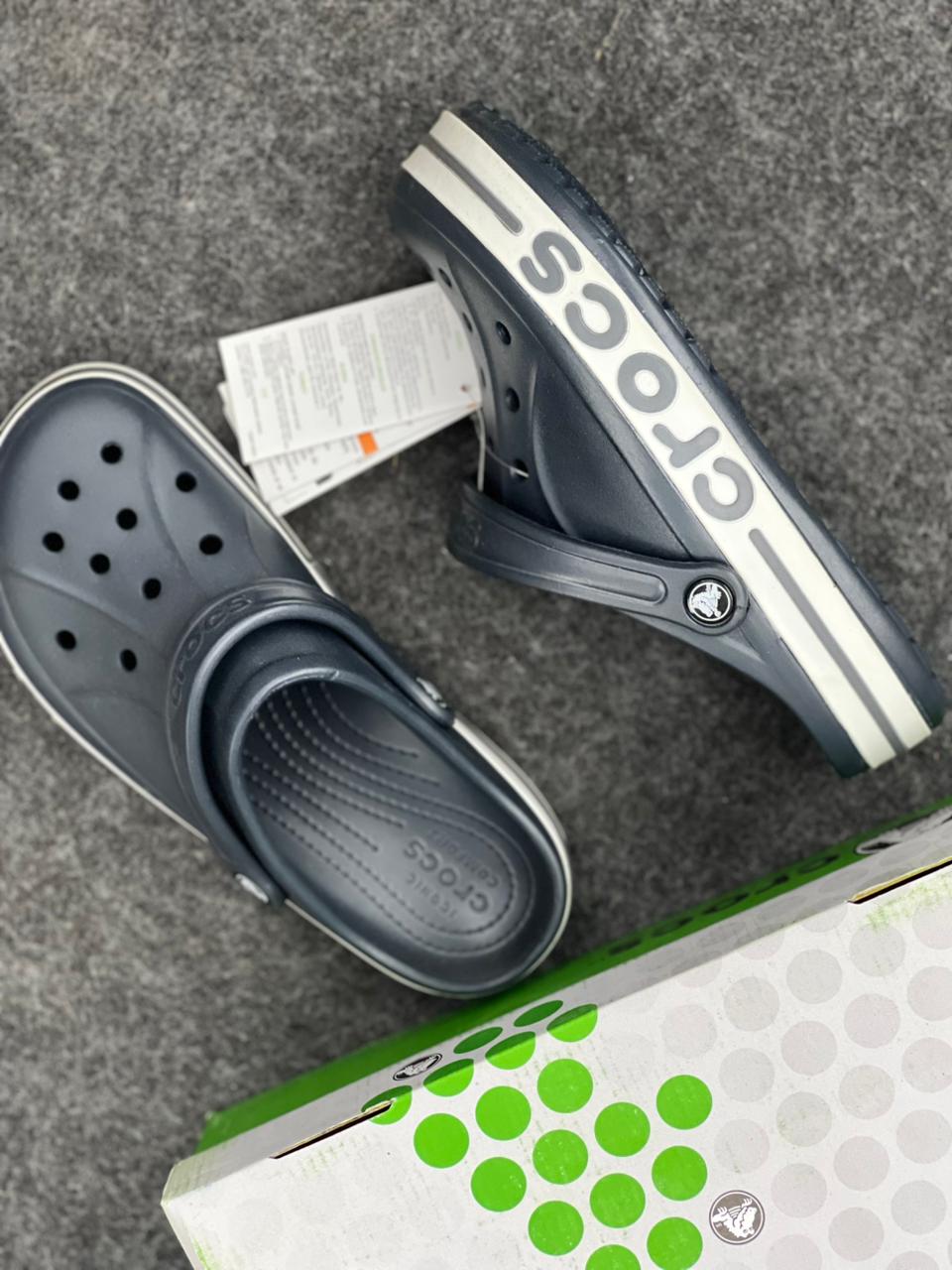 Crocs Bayaband Clog – White & Navy