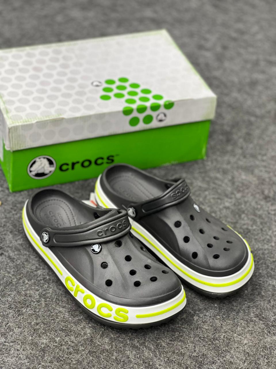 Crocs Bayaband Clog – black & green