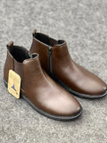 Men’s Classic Chelsea Boots – Smooth Walnut Leather