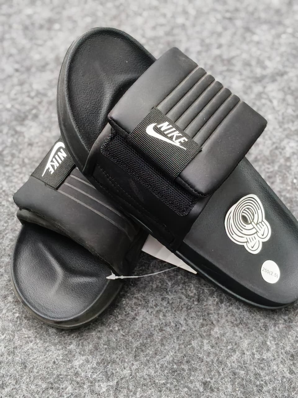 Nike Fanny Pack Slides: Utility Edition (Stealth Black)
