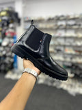 Men’s Rugged Black Chelsea Boots