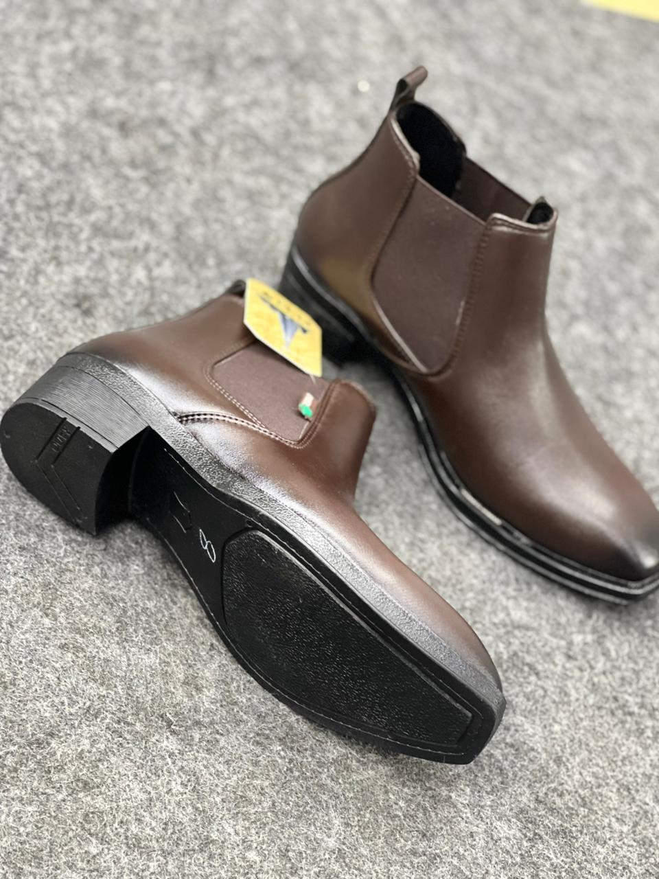 Premium Men’s Brown Chelsea Boots