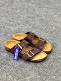 Birkenstock Arizona Suede Leather – Espresso Brown