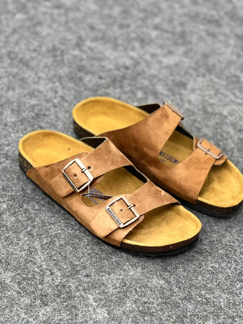 Birkenstock Arizona Suede Leather – Mink/Mocha