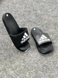Sleek Black Adidas Slide Sandals