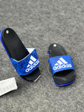 Vibrant Blue Graphic Slides