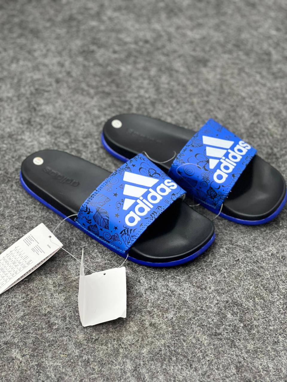 Vibrant Blue Graphic Slides