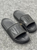 Nike All-Black Comfort Slides – Sleek Minimal Everyday Wear