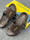 Bonkerz Comfort Pro Slides – Chocolate Brown