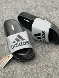 Adidas Grey Comfort Slides