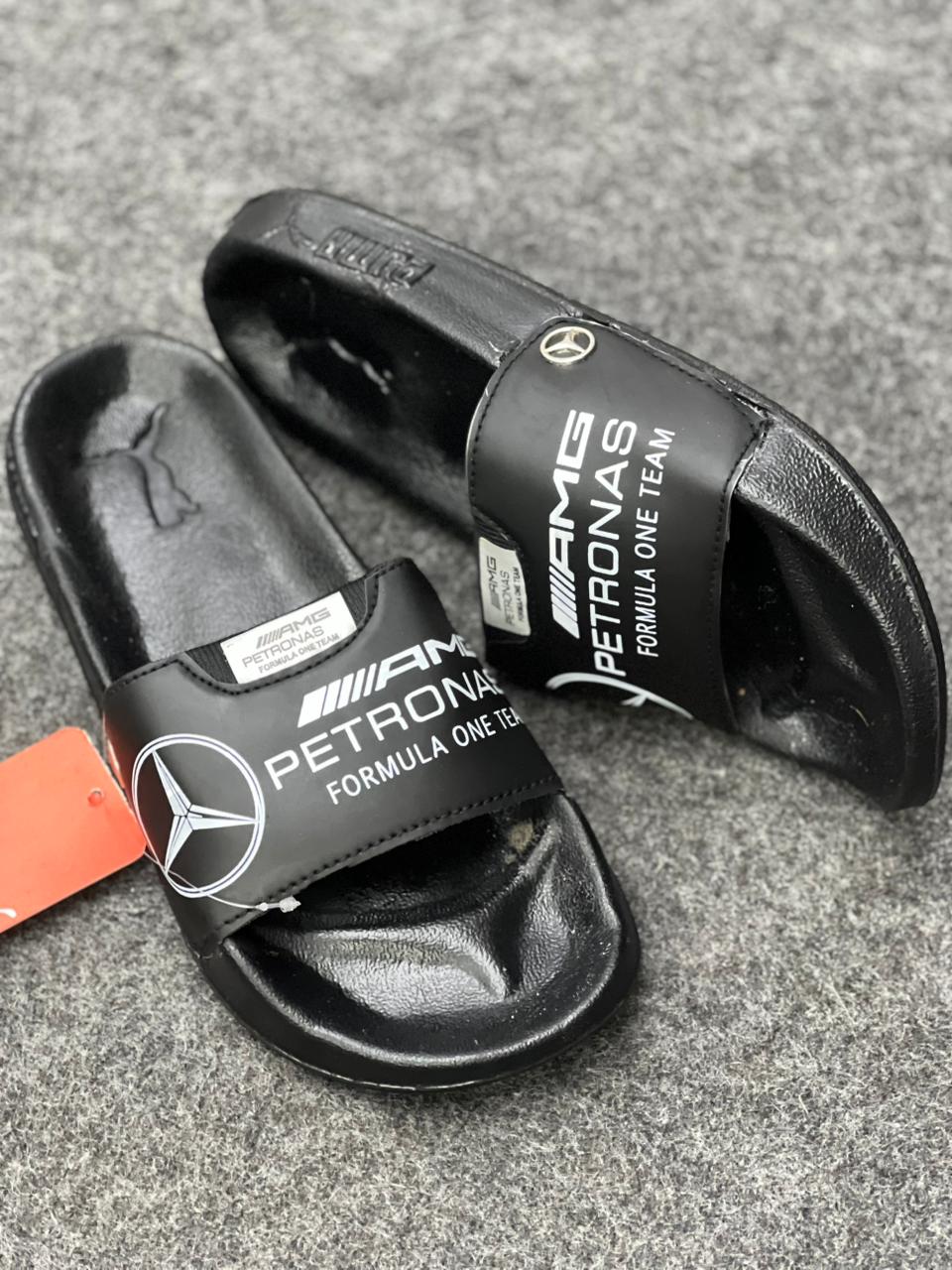 AMG Petronas Formula One Team Premium Black Slides