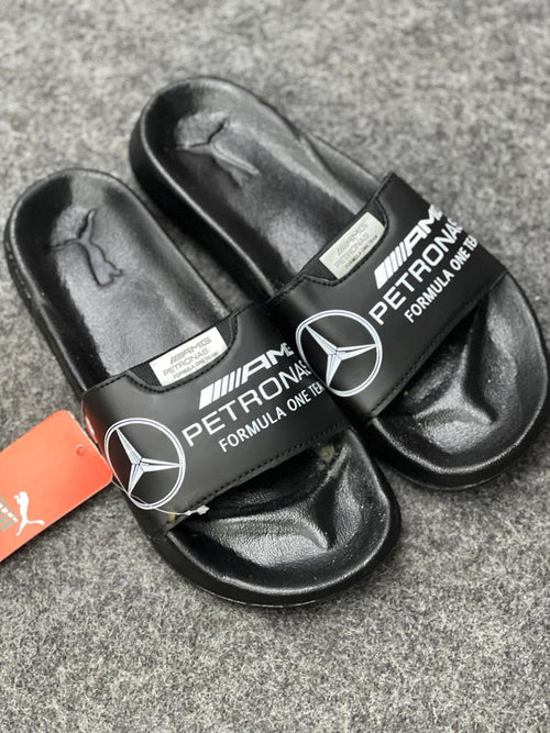 AMG Petronas Formula One Team Premium Black Slides