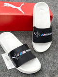 Puma x BMW M Motorsport Slides – White & Black