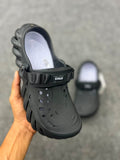 Premium Ventilated Comfort Clogs – Black