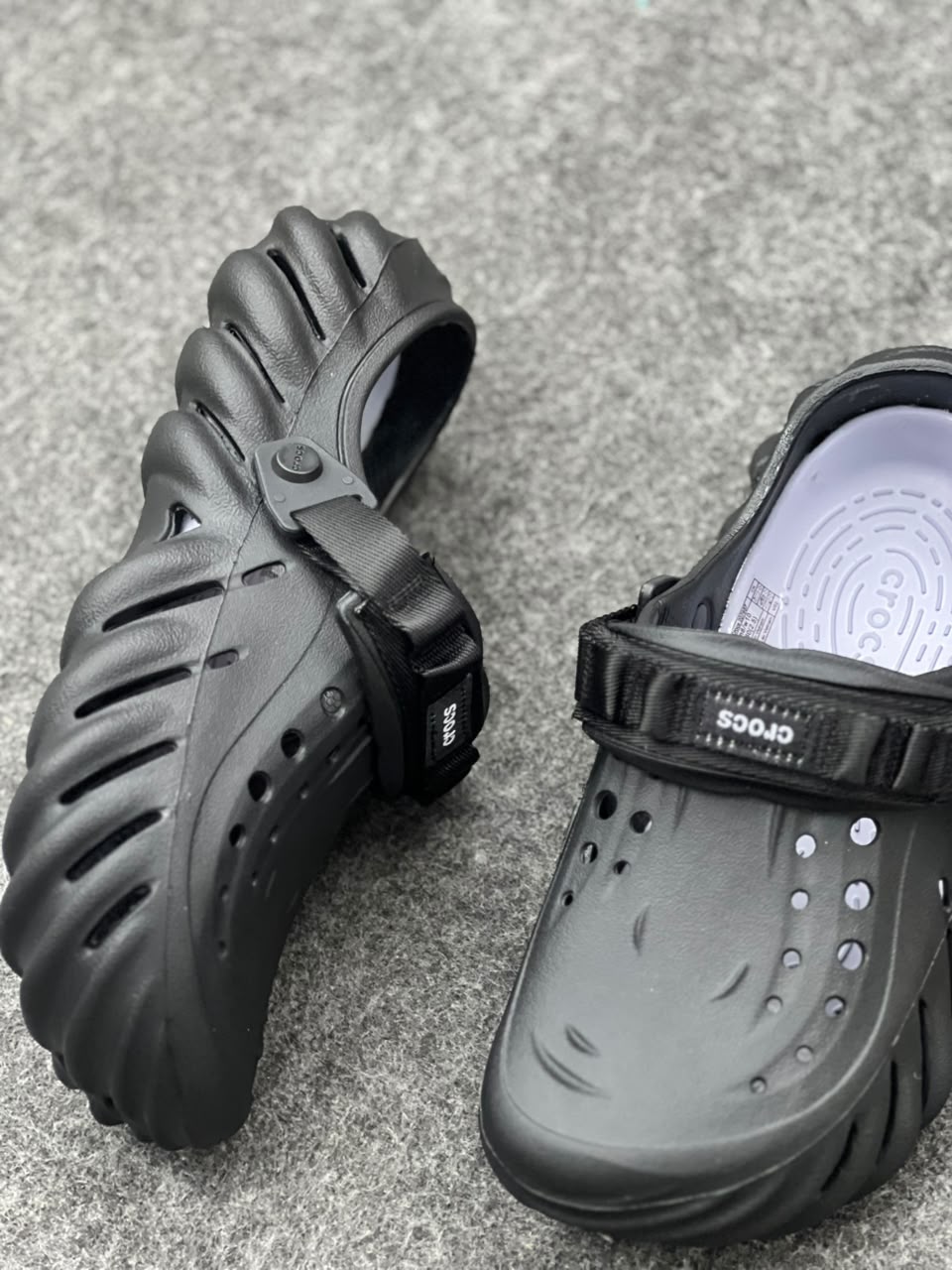Premium Ventilated Comfort Clogs – Black