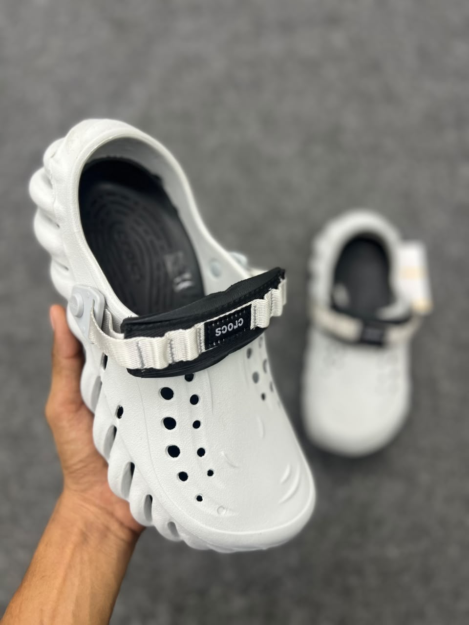 Comfort Clogs – Light Grey