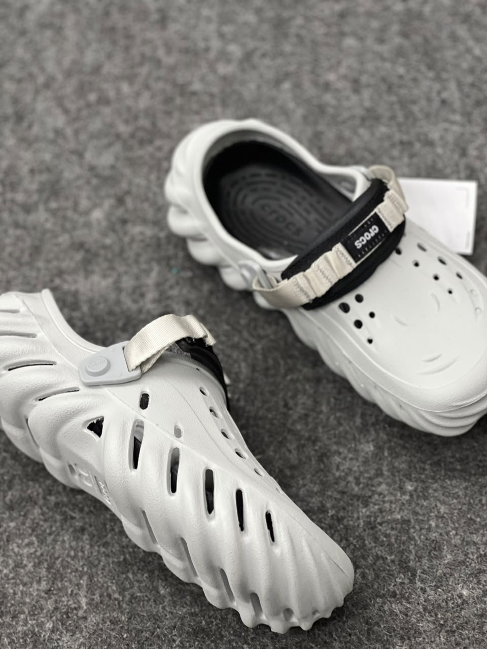 Comfort Clogs – Light Grey