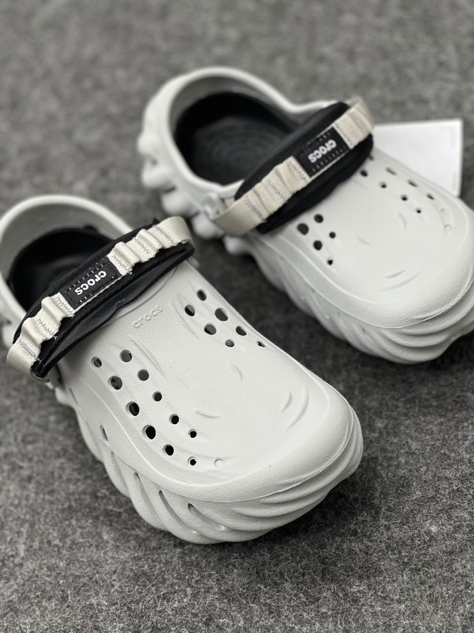 Comfort Clogs – Light Grey