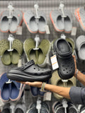 Classic Black Comfort Clogs | Lightweight Slip-On Casual Sandals