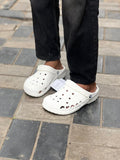 Classic White Comfort Clogs | Lightweight Slip-On Casual Clogs for Men & Women
