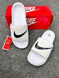 Nike Offcourt Adjust Men's Slides – White / Black