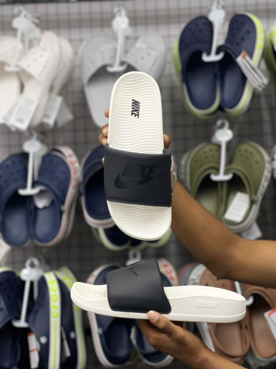 Nike-Inspired Comfort Slide Slippers