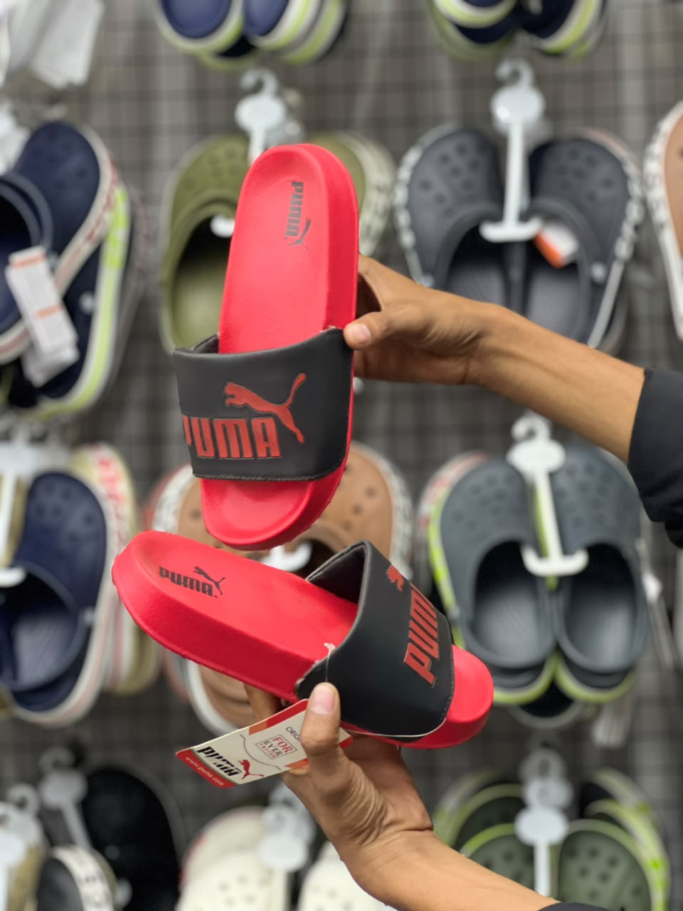 Nike-Inspired Comfort Slide Slippers