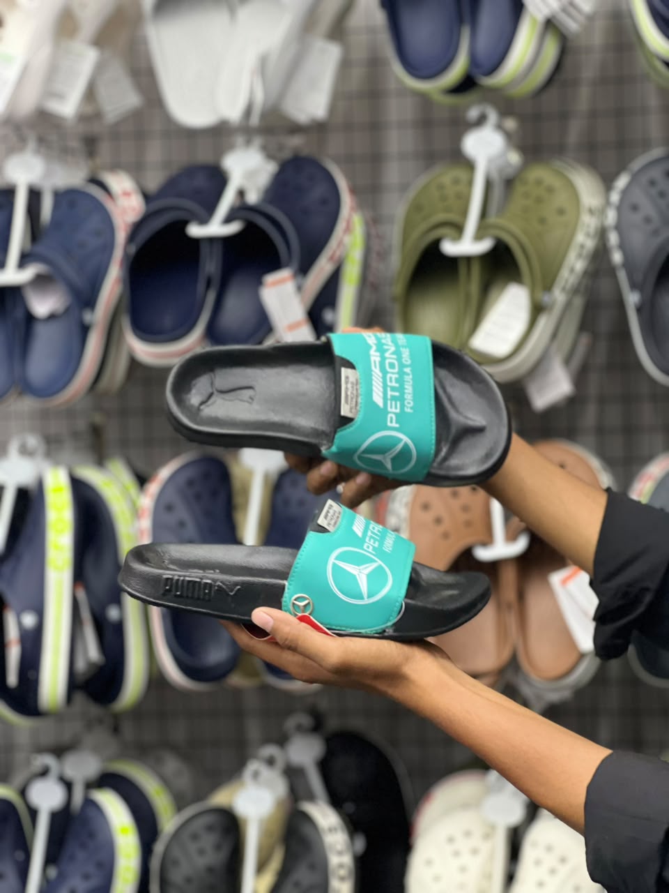 Nike-Inspired Comfort Slide Slippers