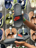 Nike-Inspired Comfort Slide Slippers