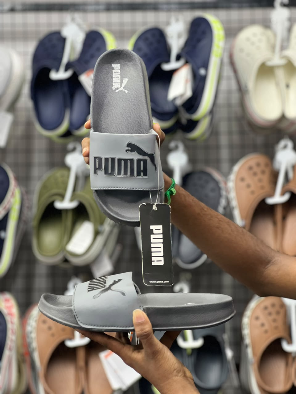 Nike-Inspired Comfort Slide Slippers