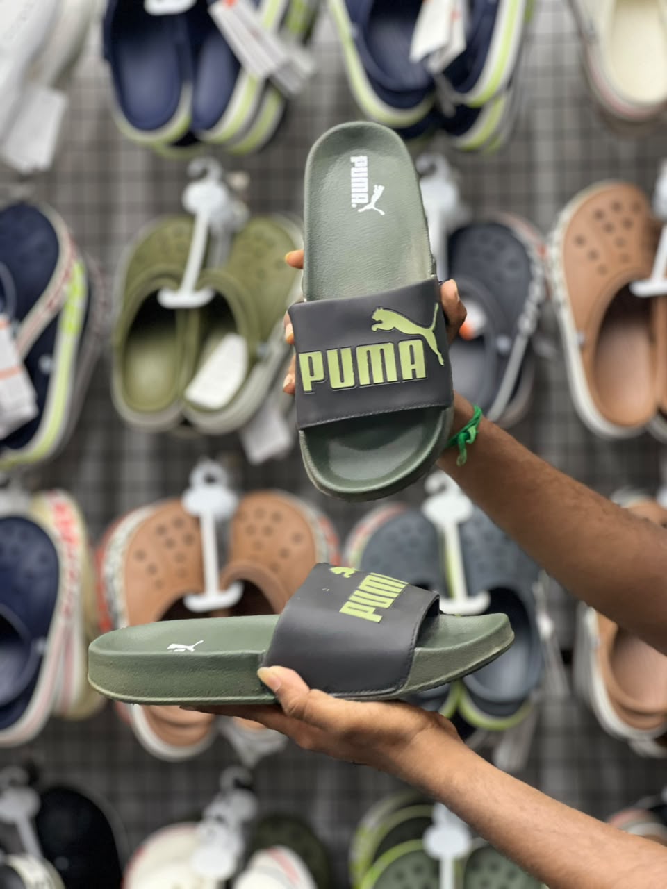 Nike-Inspired Comfort Slide Slippers