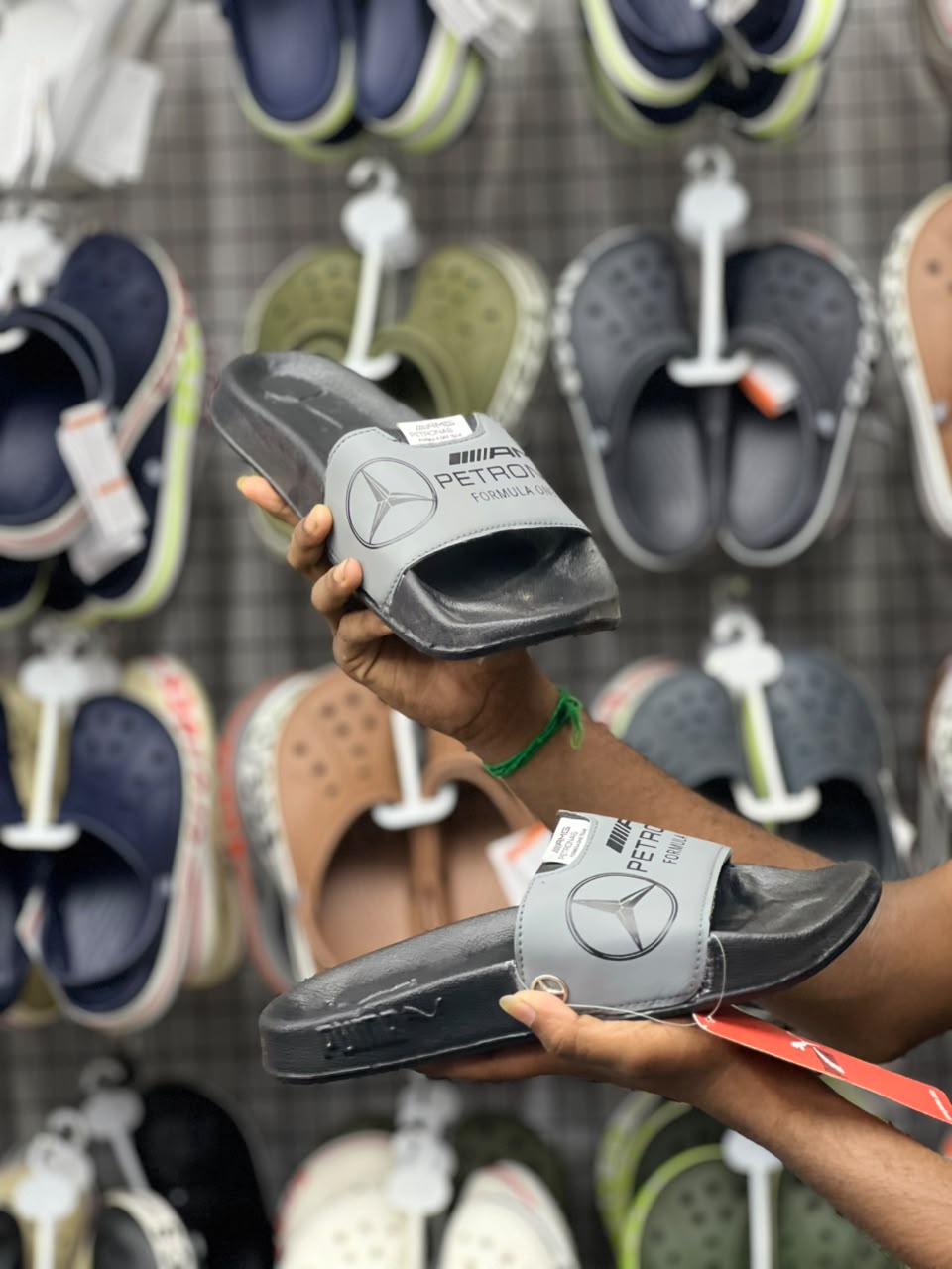 Nike-Inspired Comfort Slide Slippers