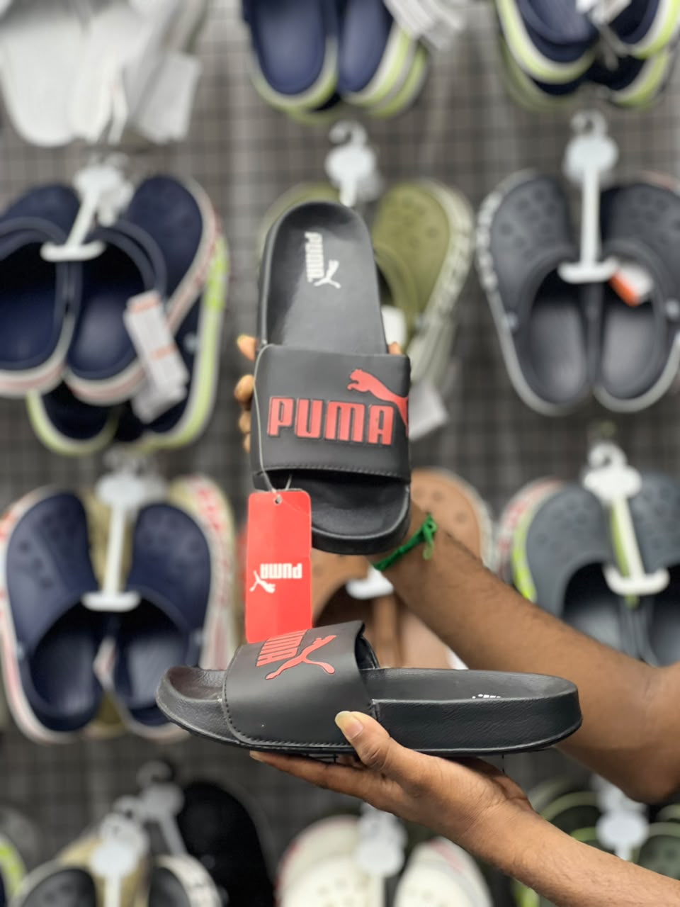 Nike-Inspired Comfort Slide Slippers