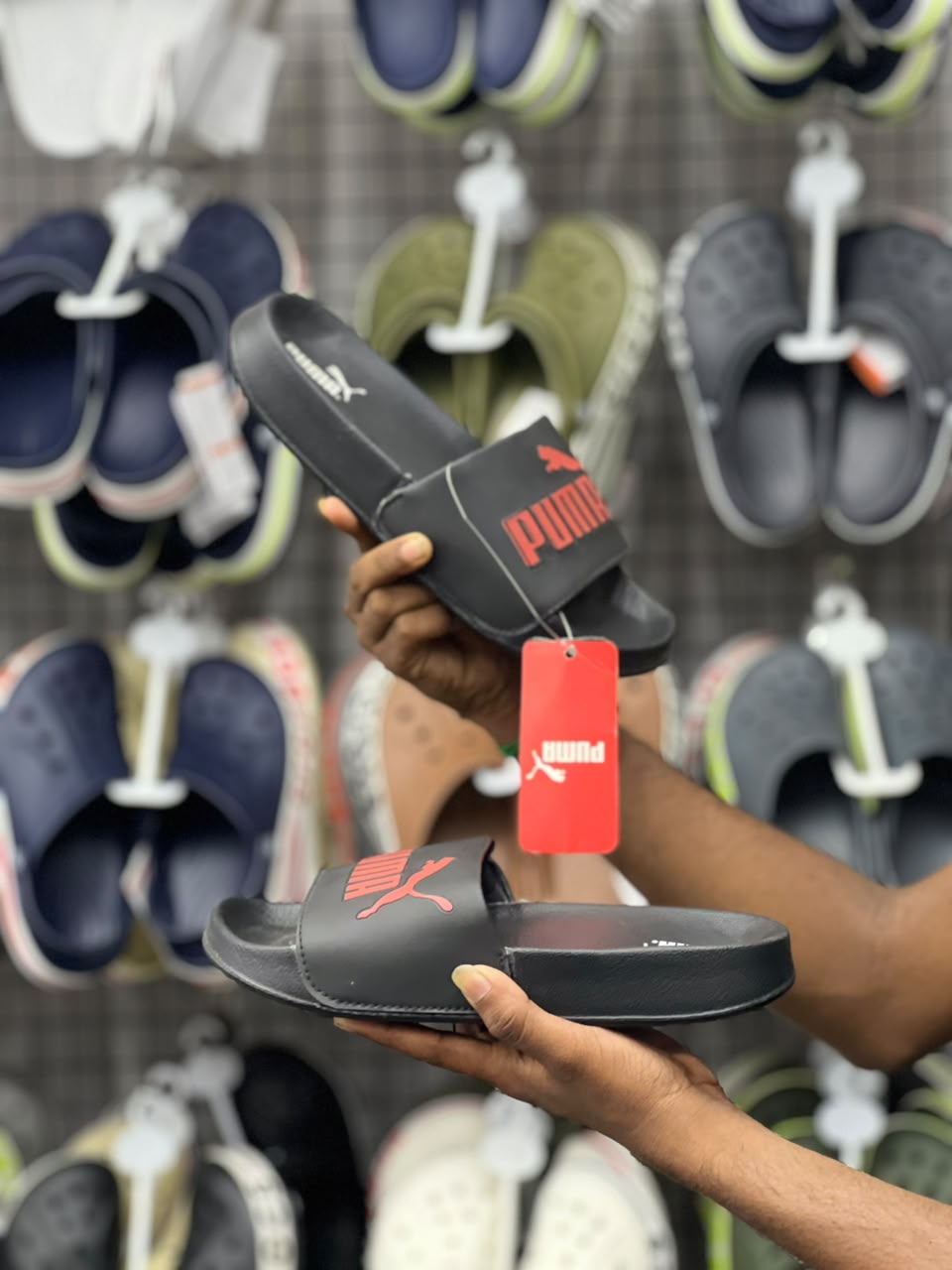 Nike-Inspired Comfort Slide Slippers