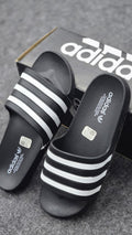 Adidas-Inspired Comfort Slides – Product Description