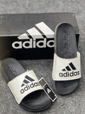 Adidas Offcourt Slides – White / Black