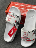 PUMA Mercedes-AMG F1 Graphic Slides – White / Red